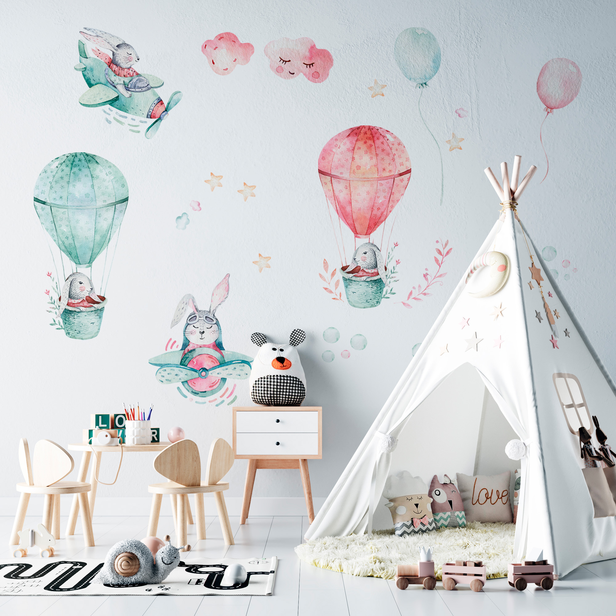 Интерьерные наклейки - 7 | Wall-Style