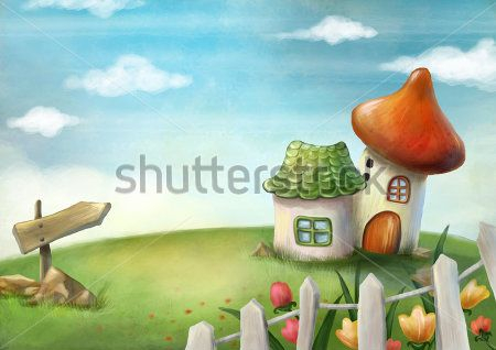 Каталог Фотообои домики:  | Wall-Style