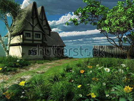 Каталог Картина домик: Фэнтези | Wall-Style