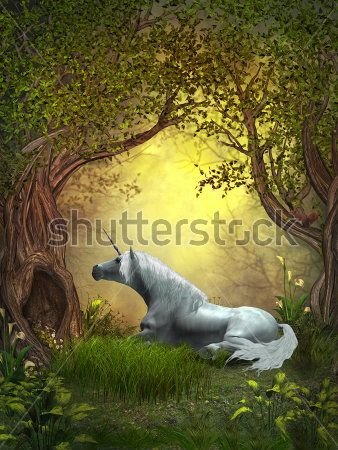 Каталог Картина единорог: Фэнтези | Wall-Style
