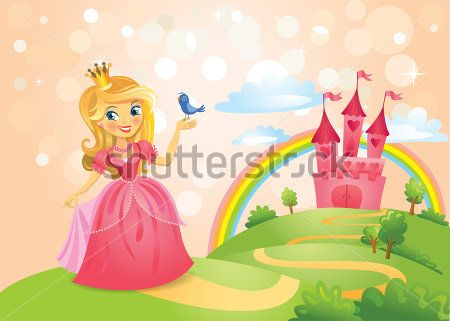 Каталог Картина принцесса: Детские | Wall-Style