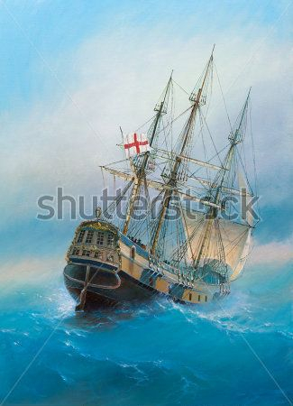 Каталог Картина парусник в море: Арт | Wall-Style