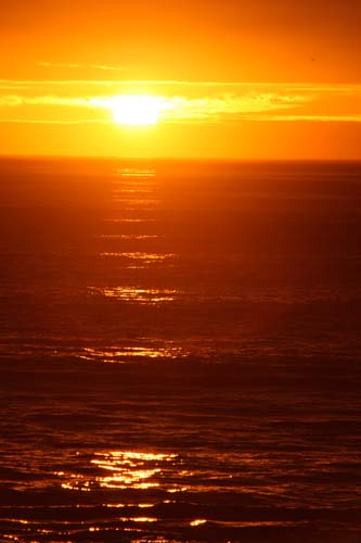 Каталог Картина красный солнечный закат: Море | Wall-Style