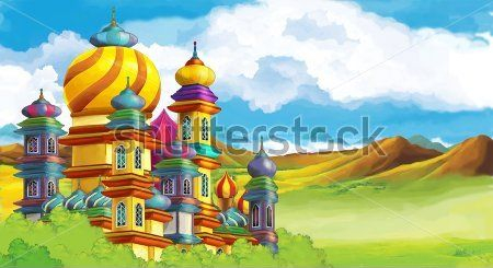 Каталог Картина замок: Детские | Wall-Style