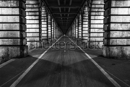 Каталог Фотообои дорога под мостом:  | Wall-Style