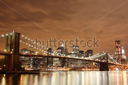 Каталог Фотообои бруклинский мост:  | Wall-Style