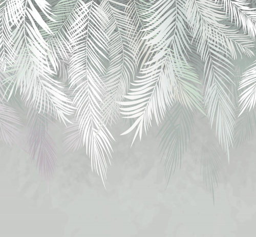 Снежные листья