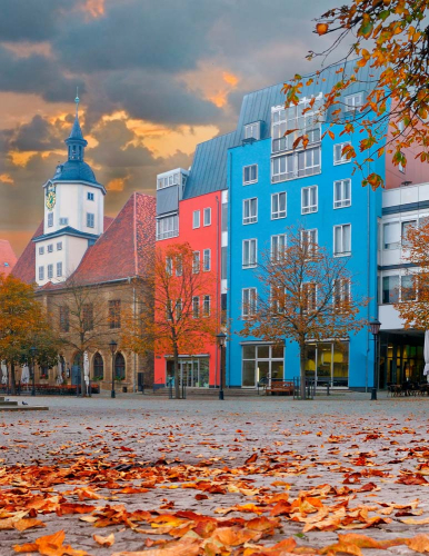 Каталог Картина рыночная площадь в германии: Города | Wall-Style