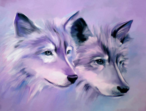 Каталог Фотообои два волка:  | Wall-Style