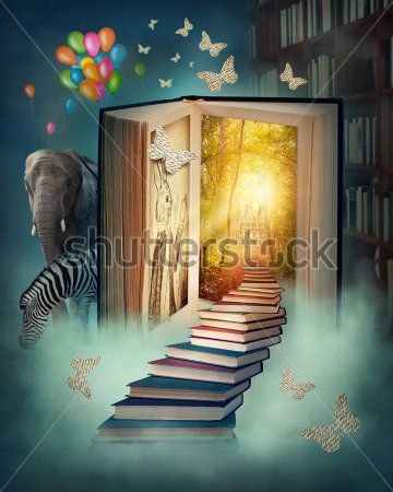 Каталог Фотообои страна книг:  | Wall-Style