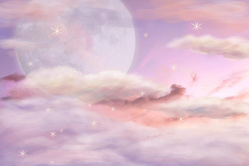 Каталог Картина розовые тучи: Небо и космос | Wall-Style