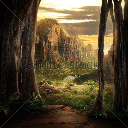 Каталог Фотообои лес:  | Wall-Style