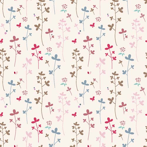Каталог Картина цветочный паттерн: Бесшовные | Wall-Style