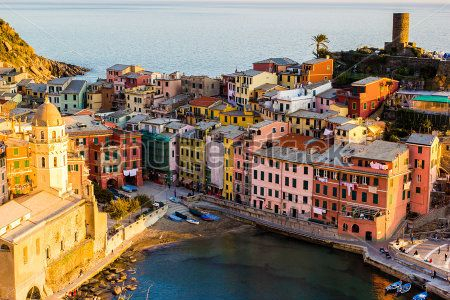 Каталог Картина побережье: Старый город | Wall-Style