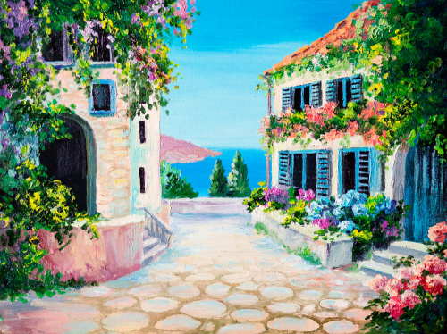 Каталог Фотообои улочка италия:  | Wall-Style