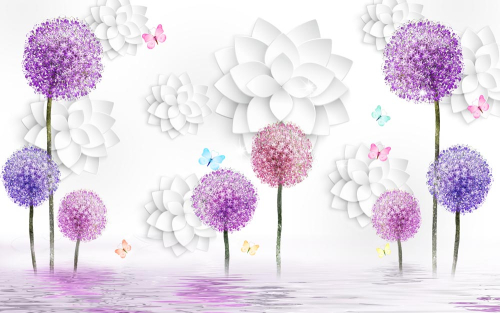 Фиолетовые одуванчики