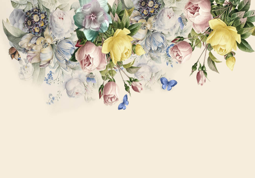 Каталог Фотообои композиция из пионов:  | Wall-Style