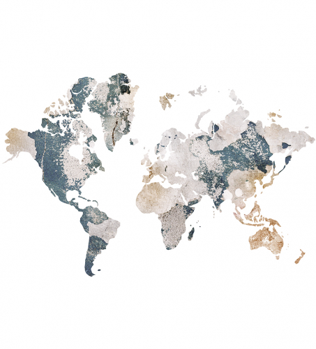 Каталог Фотообои креативная карта:  | Wall-Style