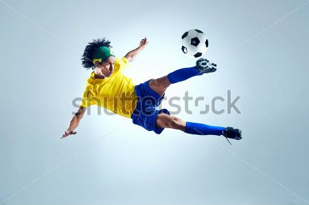 Каталог Фотообои футболист:  | Wall-Style