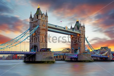 Каталог Картина тауэрский мост: Архитектура | Wall-Style