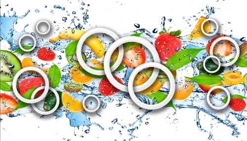 Каталог Картина сочные фрукты: Еда и напитки | Wall-Style