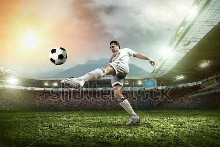 Каталог Фотообои футболист:  | Wall-Style