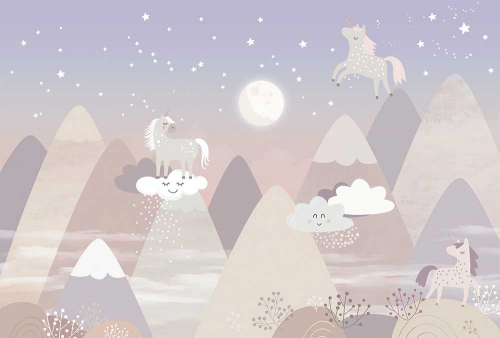 Каталог Картина горы с пони: Детские | Wall-Style