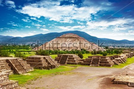 Каталог Картина пирамиды: Архитектура | Wall-Style