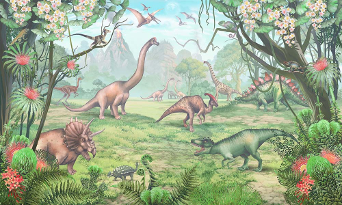 Каталог Картина динозавры: Детские | Wall-Style