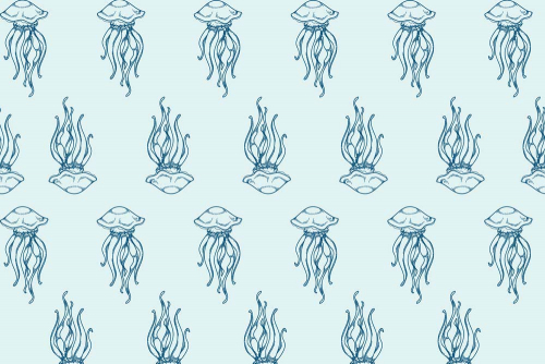 Каталог Картина медузы: 3Д | Wall-Style