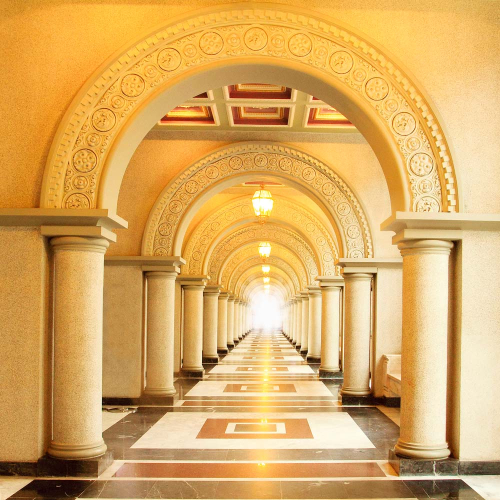 Каталог Картина освещенная арка: Архитектура | Wall-Style