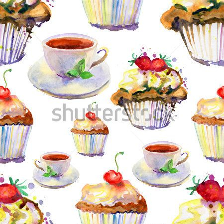 Каталог Картина чайная церемония: Бесшовные | Wall-Style