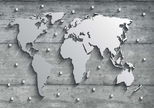 Каталог Фотообои серебристая карта:  | Wall-Style