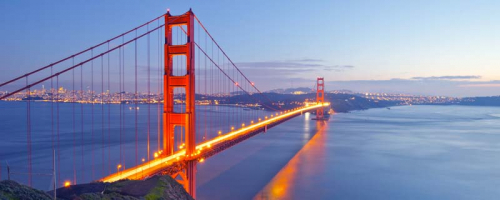 Каталог Картина мост golden gate: Архитектура | Wall-Style