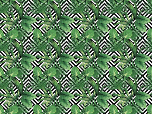 Каталог Картина паттерн с листьями: Бесшовные | Wall-Style