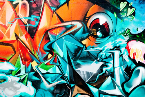 Каталог Фотообои граффити абстракция:  | Wall-Style