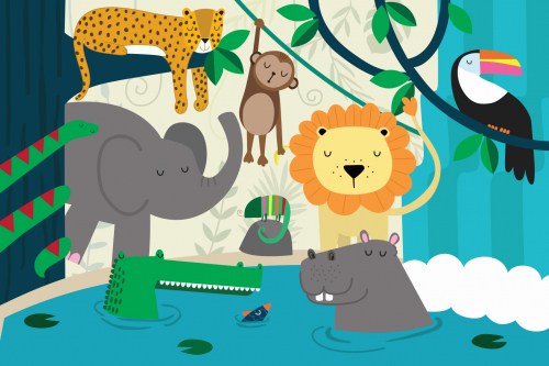 Каталог Картина тропики: Детские | Wall-Style