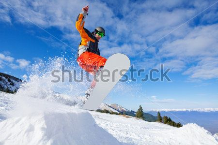 Каталог Фотообои сноубордист:  | Wall-Style