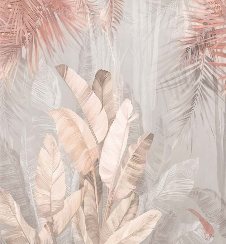 Каталог Фотообои листья с розовым оттенком:  | Wall-Style