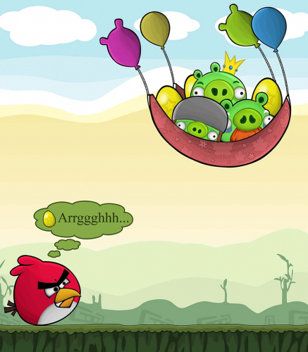 Каталог Фотообои энгри бердс и шары:  | Wall-Style