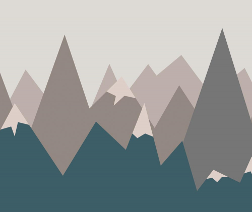 Каталог Фотообои векторные горы:  | Wall-Style