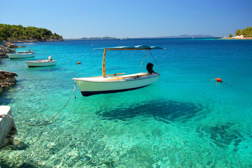 Каталог Картина лодки на воде: Море | Wall-Style