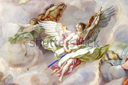 Каталог Картина ангелы: Фреска | Wall-Style