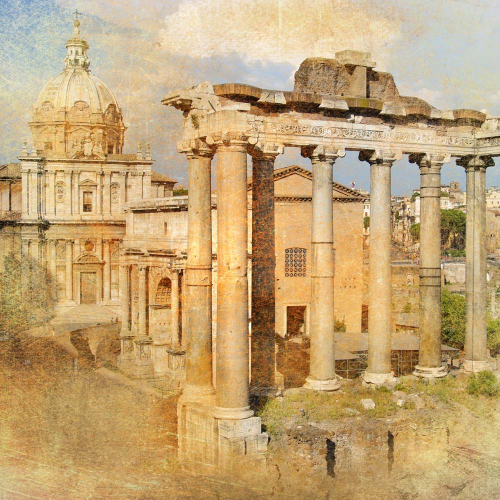 Каталог Фотообои руины римского форума:  | Wall-Style