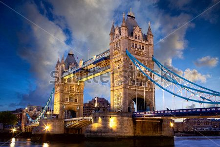 Каталог Картина тауэрский мост: Архитектура | Wall-Style