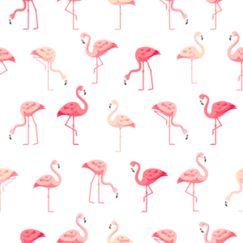 Каталог Картина фламинго: Бесшовные | Wall-Style