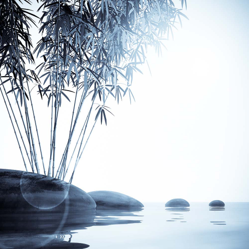 Каталог Фотообои бамбук у озера:  | Wall-Style