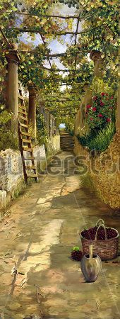 Каталог Картина дорожка: Современная фреска | Wall-Style
