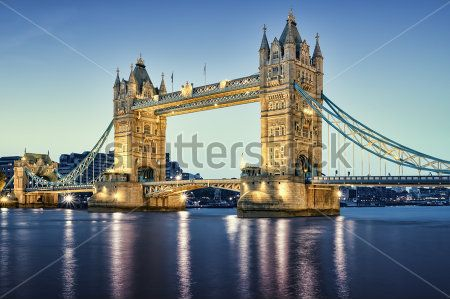 Каталог Картина тауэрский мост: Архитектура | Wall-Style