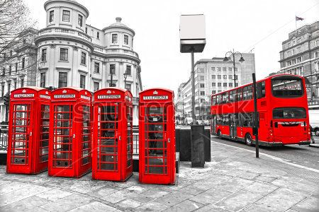 Каталог Фотообои лондон:  | Wall-Style